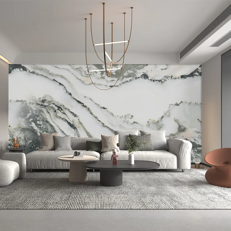 Пейзаж сериясы мәрмәр фондық қабырға панелі
